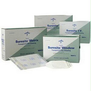 Suresite Transparent 2 Handle Film Dressing 4" X 5" Rectangle