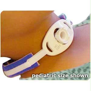 Universal Fit Pediatric Tracheostomy Collar Up To 12-1/2" Neck, Blue