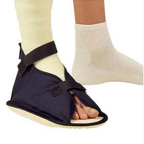 Cast Shoe Navy Canvas, Rocker, Open, Large