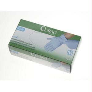 Curad Non-sterile Powder-free Nitrile Exam Glove Large