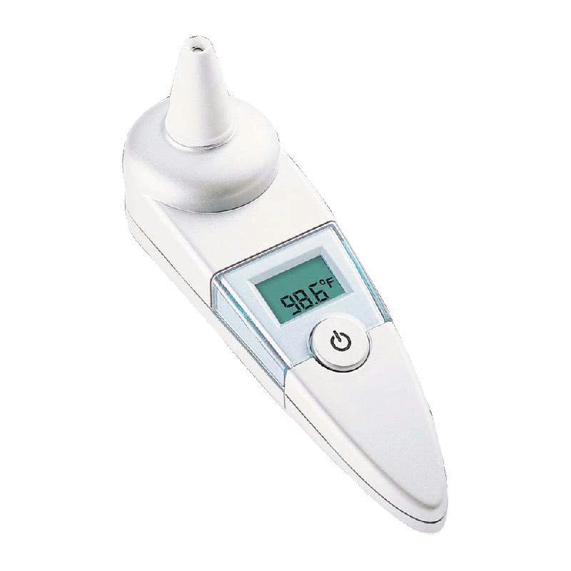 Adtemp Tympanic Ir Ear Thermometer, 6" X 1-1/5" X 1-3/5", Dual Scale, Cr2032 Battery