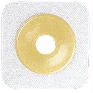 Sur-fit Natura Stomahesive Cut-to-fit Flexible Wafer 4" X 4" Flange 1-3/4" White