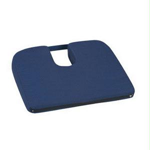 Sloping Coccyx Cushion, 15" X 14" X 1.5", Navy