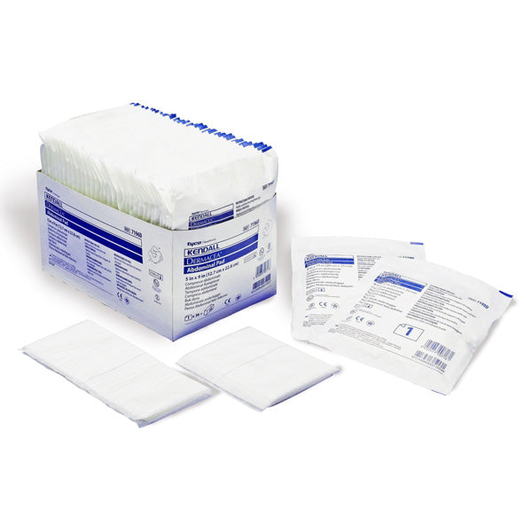 Dermacea Abdominal Gauze Pad, Sterile, 8" X 10"