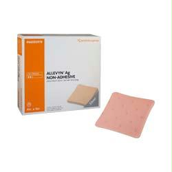 Allevyn Ag Non-adhesive Absorbent Silver Barrier Hydrocellular Dressing 8" X 8"