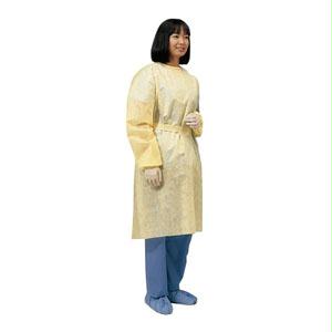 Non-surgical Lightweight Isolation Gown  Yellow  X-large