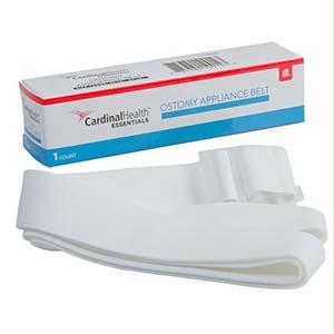 Cardinal Health Essentials Adjustable Ostomy Belt For Convatec Pouches With Plastic Buckle, 1" Width