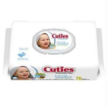 Cuties Sensitive Soft Pack, 72 Ct