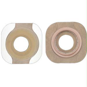 New Image 2-piece Precut Flat Flexwear Skin Barrier 1-3/8" With Tape Border