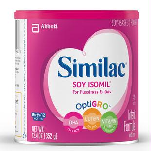 Similac Soy Isomil W/iron, 12.4 Oz.