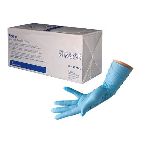 Cardinal Health Sterile (singles), Powder-free. Nitrile Exam Glove, Small