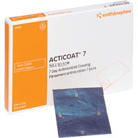 Acticoat Seven Day Antimicrobial Barrier Dressing 6" X 6"