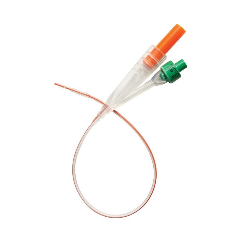 100% Silicone Foley Catheter, 8 Fr, 3 Cc, 2-way