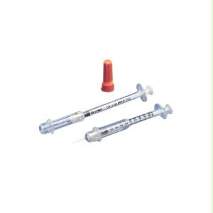 Monoject Insulin Safety Syringe 29g X 1/2", 1/2 Ml (100 Count)