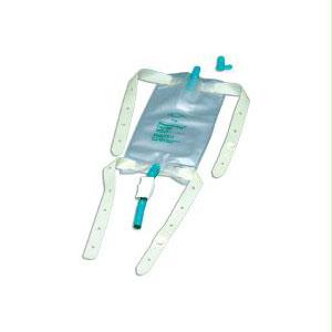 Dispoz-a-bag Leg Bag With Flip-flo Valve And Fabric Straps, 32 Oz.