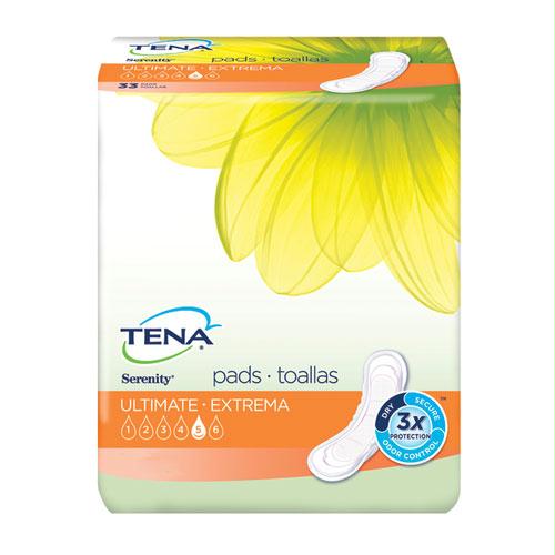 Tena Sensitive Care Ultimate Absorbency Economy Pads, 16"