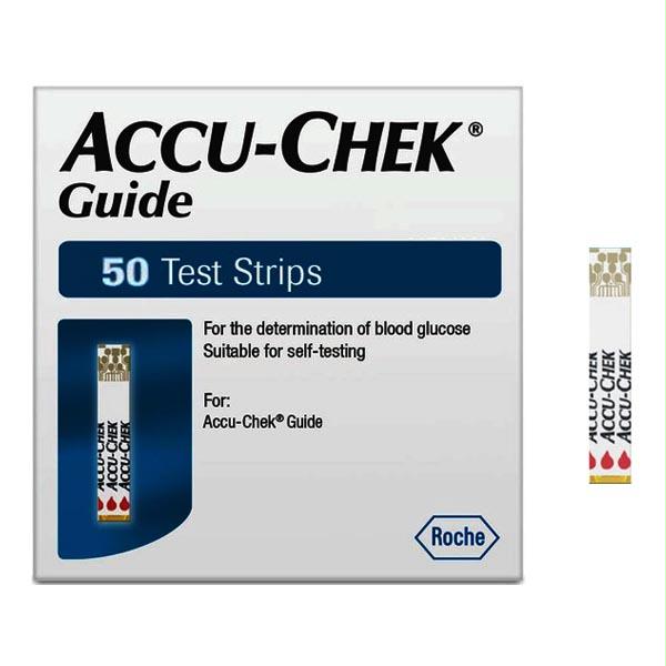 Accu-chek Guide 50 Ct Blood Glucose Test Strips