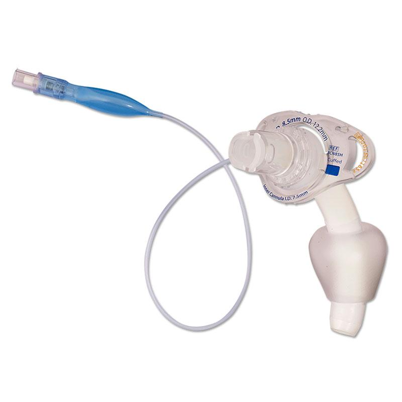 Flexible Tracheostomy Tube, Cuffless, Disposable Inner Cannula, Size 10.0 Mm