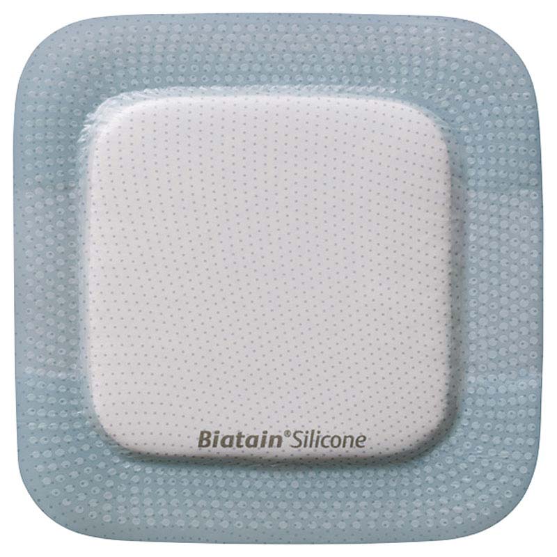 Biatain Silicone Foam Dressing 5" X 5", Pad Size 2.87" X 2.87"