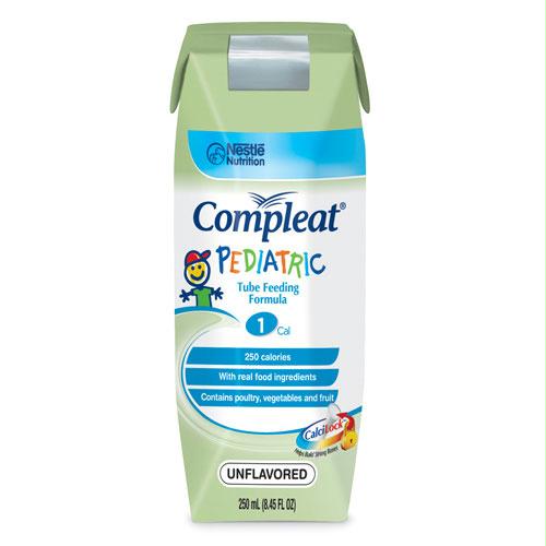 Compleat Pediatric Modified Tube Feeding Unflavored Food 8 Oz.