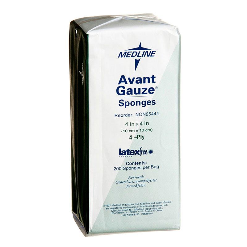 Avant Non-sterile Non-woven Gauze Sponge 4" X 4", 4-ply