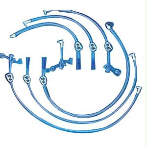 Mickey Threaded Extension Set With Secur-lok Right-angle Connector And Clamp, 12"