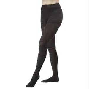 Opaque Women's Waist-high Moderate Compression Pantyhose Small, Black