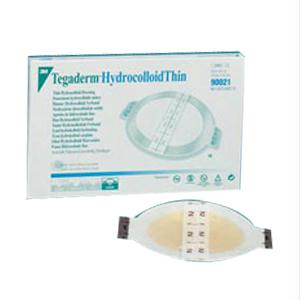 Tegaderm Hydrocolloid Thin Dressing, 5-1/4" X 6" With 4" X 4-3/4" Pad