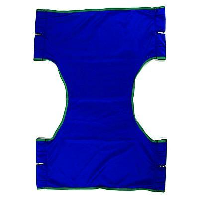 Careguard Standard Sling With Commode Opening, 40-1/2" L X 29" W, Solid Polyester