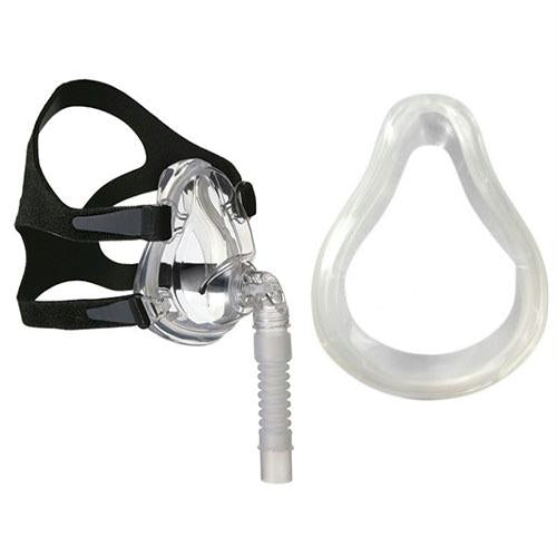 Sunset Deluxe Full Face Cpap Mask With Headgear And Cushion, Medium