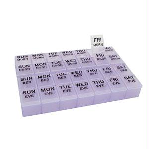 Mediplanner Deluxe/ii 7-day Pill Tray, Standard