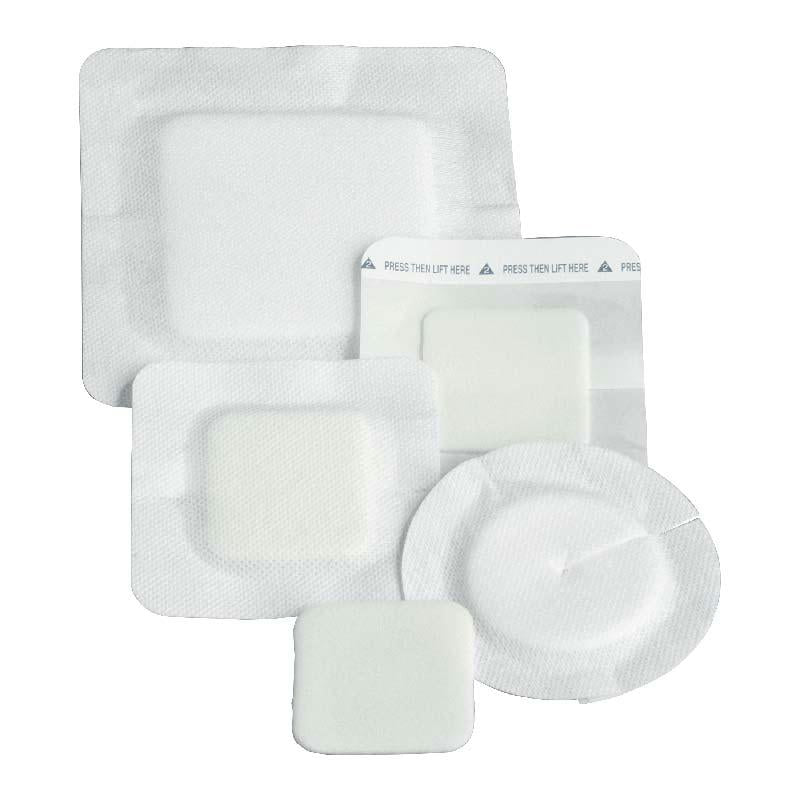 Polyderm Non-border Foam Dressing 4" X 5"