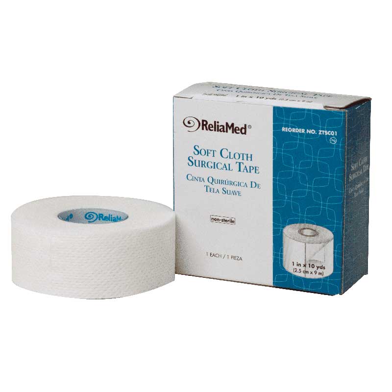 Cardinal Health Essentials Soft Cloth Surgical Tape 1" X 10 Yds.