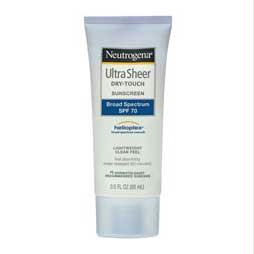 Neutrogena Ultra Sheer Dry-touch Sunscreen Spf 70, 3 Oz.