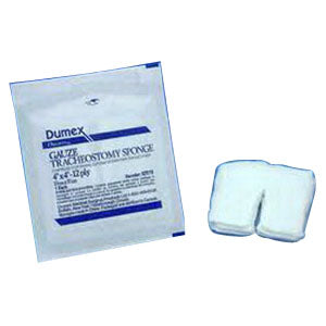 Non-woven Sterile Tracheostomy/drain Sponge 2" X 2", 6-ply