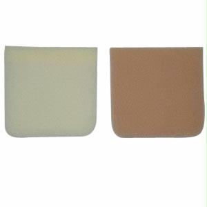 Tracheofix Foam Squares Medium Flesh Large