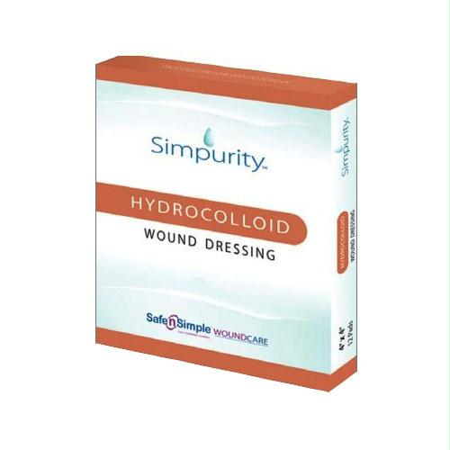 Safe N Simple Simpurity Hydrocolloid, 2" X 2"