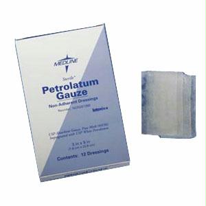 Impregnated Non-adherent Petrolatum Gauze 1" X 8"