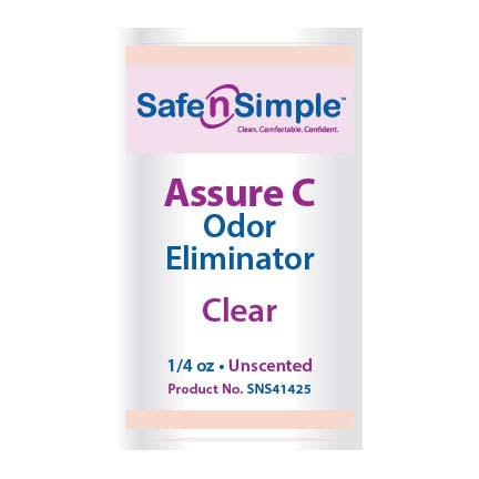 Assure C Odor Eliminator 1/4 Oz. Travel Packet, Unscented