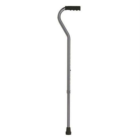 Adjustable Offset Cane, Silver