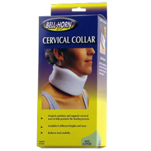 Bell-horn Universal Cervical Collar 2", 13" - 19", White