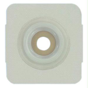 Securi-t Usa Extended Wear Convex Pre-cut 1" Wafer White Tape Collar (4" X 4")