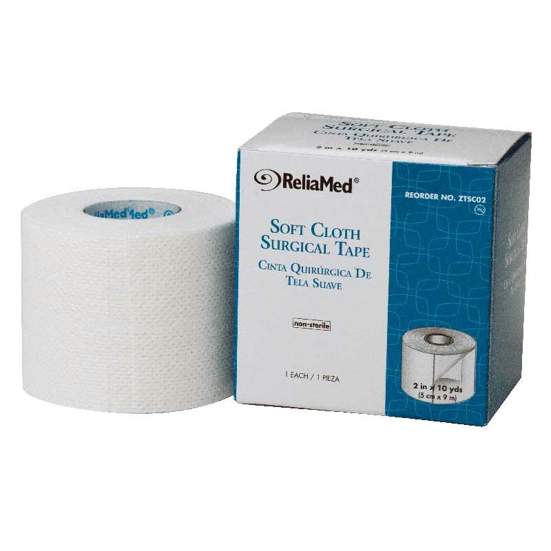 Cardinal Health Essentials Soft Cloth Surgical Tape 2" X 10 Yds.