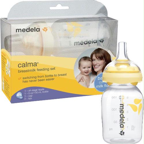 Calma Breastmilk Feeding Set With 5 Oz Bottle