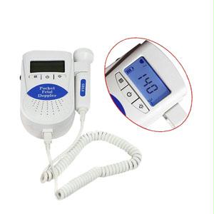 Portable Fetal Doppler With Speaker And Backlit Lcd Display