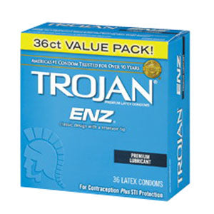 Trojan Enz Lubricated Condom (36 Count)