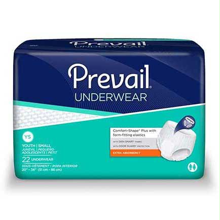 Prevail Youth Protective Underwear Small 20" - 34"