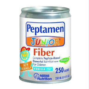 Peptamen Junior With Fiber Vanilla Flavor Liquid 8 Oz. Can