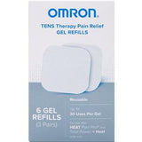 Omron TENS therapy gel refills pack, reusable electrode pads for pain relief