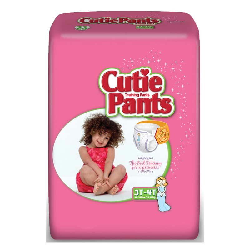 Cuties Refastenable Training Pants For Girls 4t-5t, Up To 38+